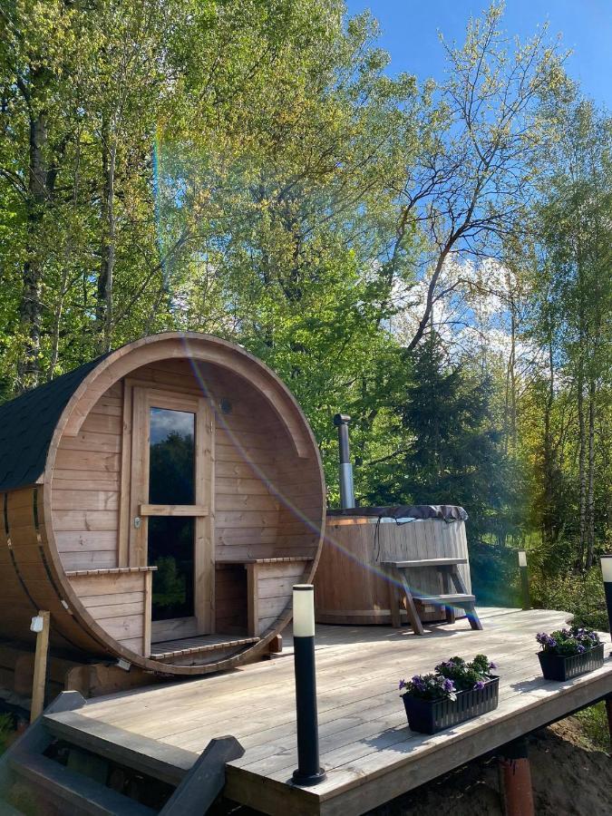 Koziula - Domki I Lesne Spa Na Kaszubach Пшивидз Экстерьер фото